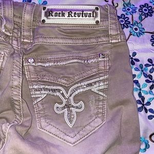 Rock Revival Women khaki jeans